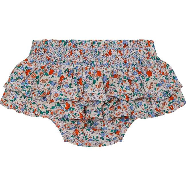 Hand-Smocked Baby Skort Bluebelle, Floral