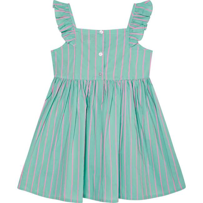 Girls Sundress Raya, Mint Green - Dresses - 3