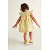 Hand-Smocked Baby Dress Naomie, Yellow - Dresses - 5