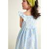 Girls Sundress Polly, Baby Blue - Dresses - 4