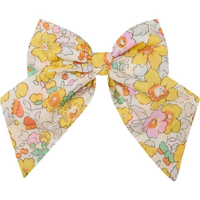 Bow Hair Clip Helga, Yellow