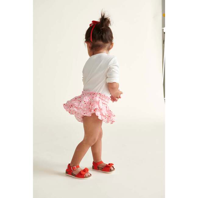 Hand-Smocked Baby Skort Briar, Pink - Skirts - 5