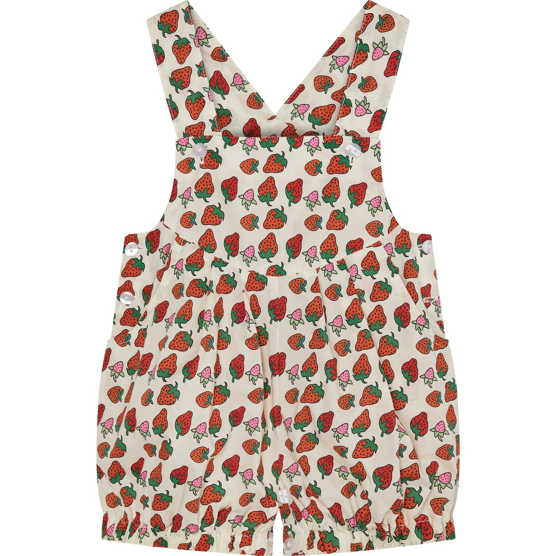Baby Dungarees Wylde, Strawberry Print - Rompers - 1