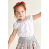 Girls Cotton Blouse Lyla, White - Blouses - 2