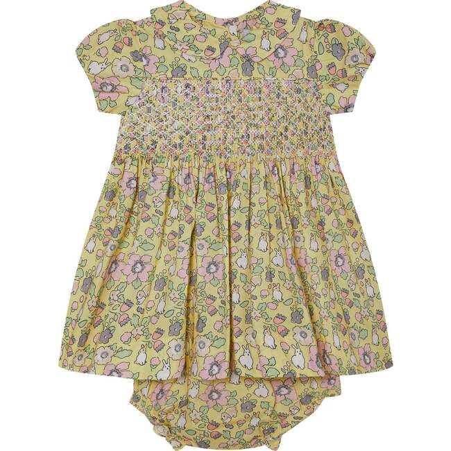 Baby Bunny Dress Roma, Yellow - Dresses - 1