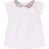 Baby Cotton Blouse Lumi, White - Blouses - 1 - thumbnail