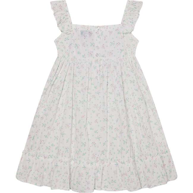 Girls Cotton Sundress Bliss, White - Dresses - 4