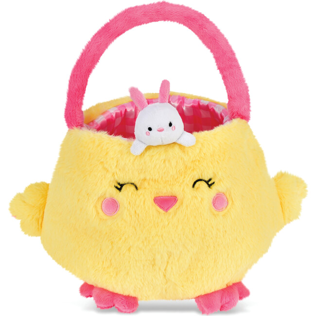 Hoppy Chick Basket Plush