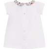 Baby Cotton Blouse Lumi, White - Blouses - 3