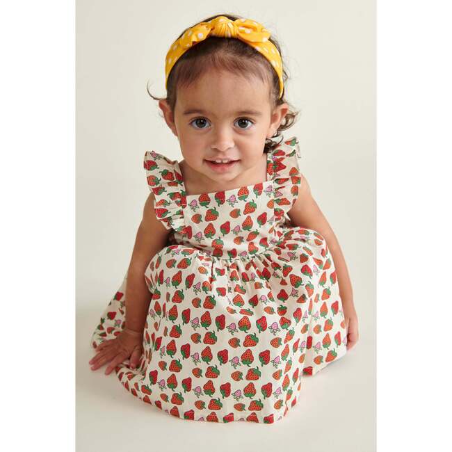 Baby Sundress Perry, Strawberry Print - Dresses - 4