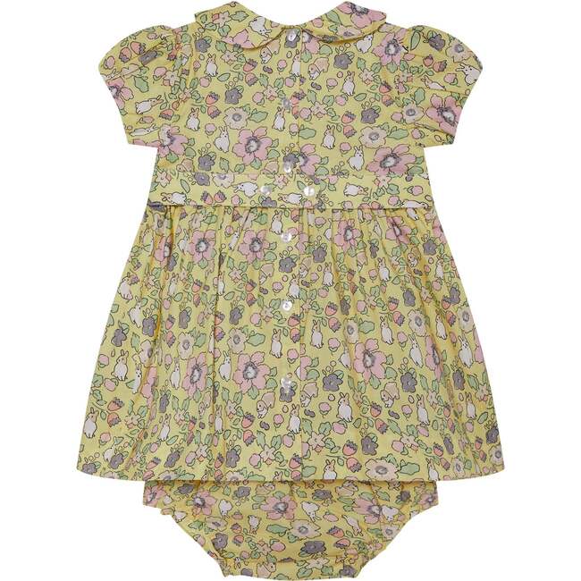 Baby Bunny Dress Roma, Yellow - Dresses - 4