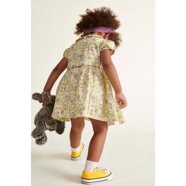 Baby Bunny Dress Roma, Yellow - Dresses - 5