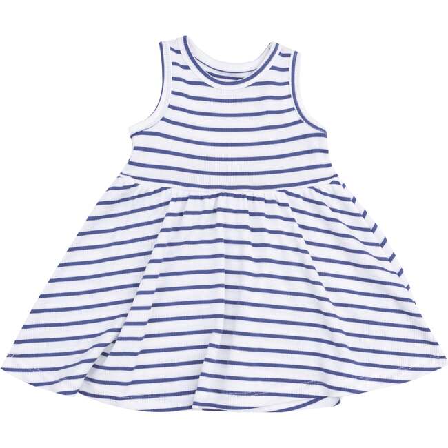 Toddler Tank Dress, Stripe Vintage Navy