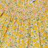 Made With Liberty Fabric Smocked Baby Dress Poet, Yellow - Dresses - 3