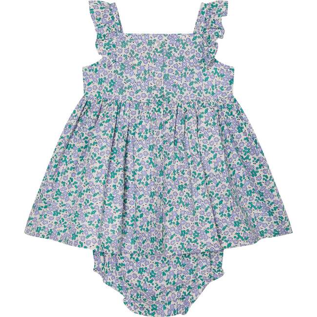 Baby Sundress Meadow, Lilac, Blue & White Floral