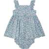 Baby Sundress Meadow, Lilac, Blue & White Floral - Dresses - 1 - thumbnail