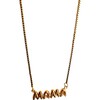 MAMA Necklace, Gold - Necklaces - 1 - thumbnail