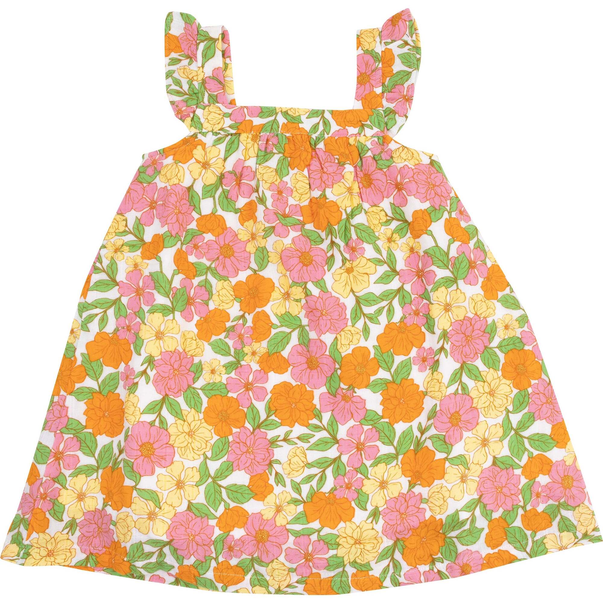 Sundress, Botanical Retro Floral - Dresses - 1