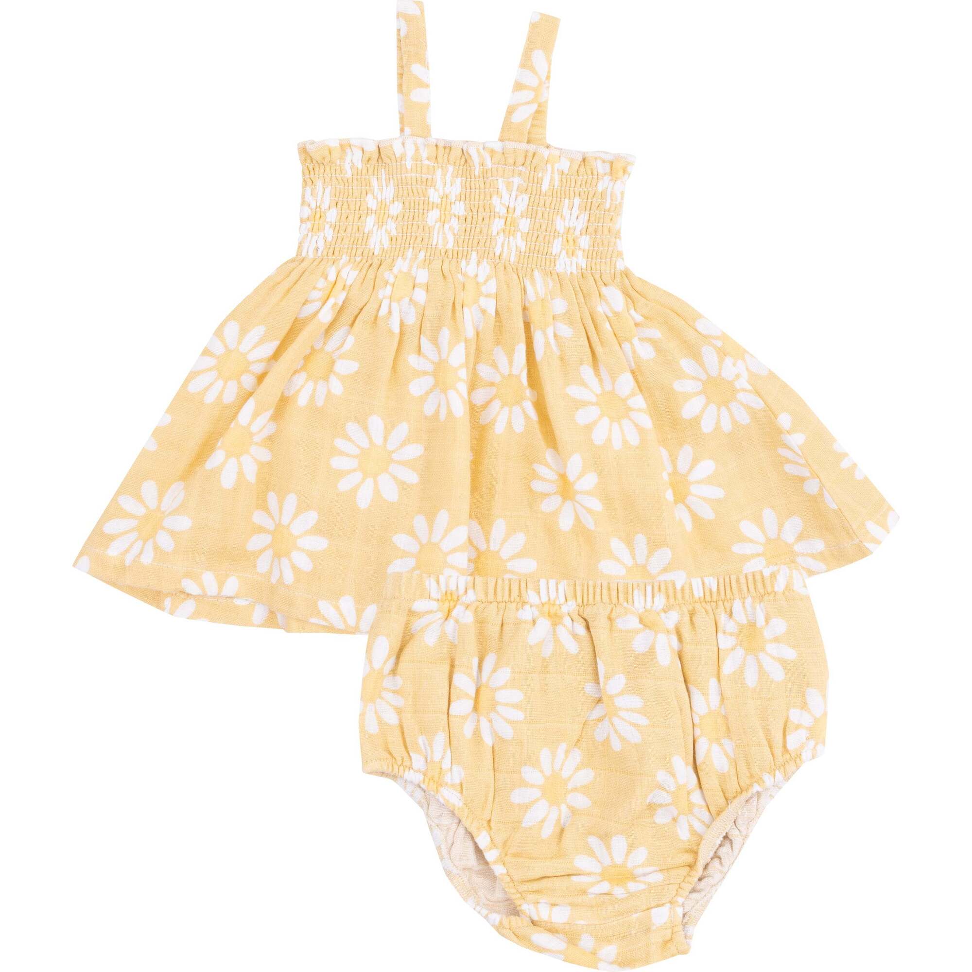 Smocked Top & Bloomer Mod Daisy - Mixed Apparel Set - 1