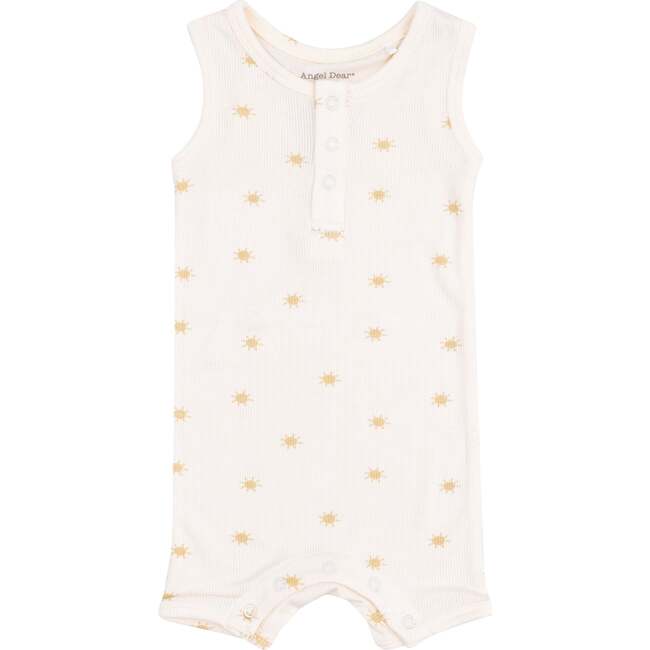 Sleeveless Shortie Romper, Simple Suns