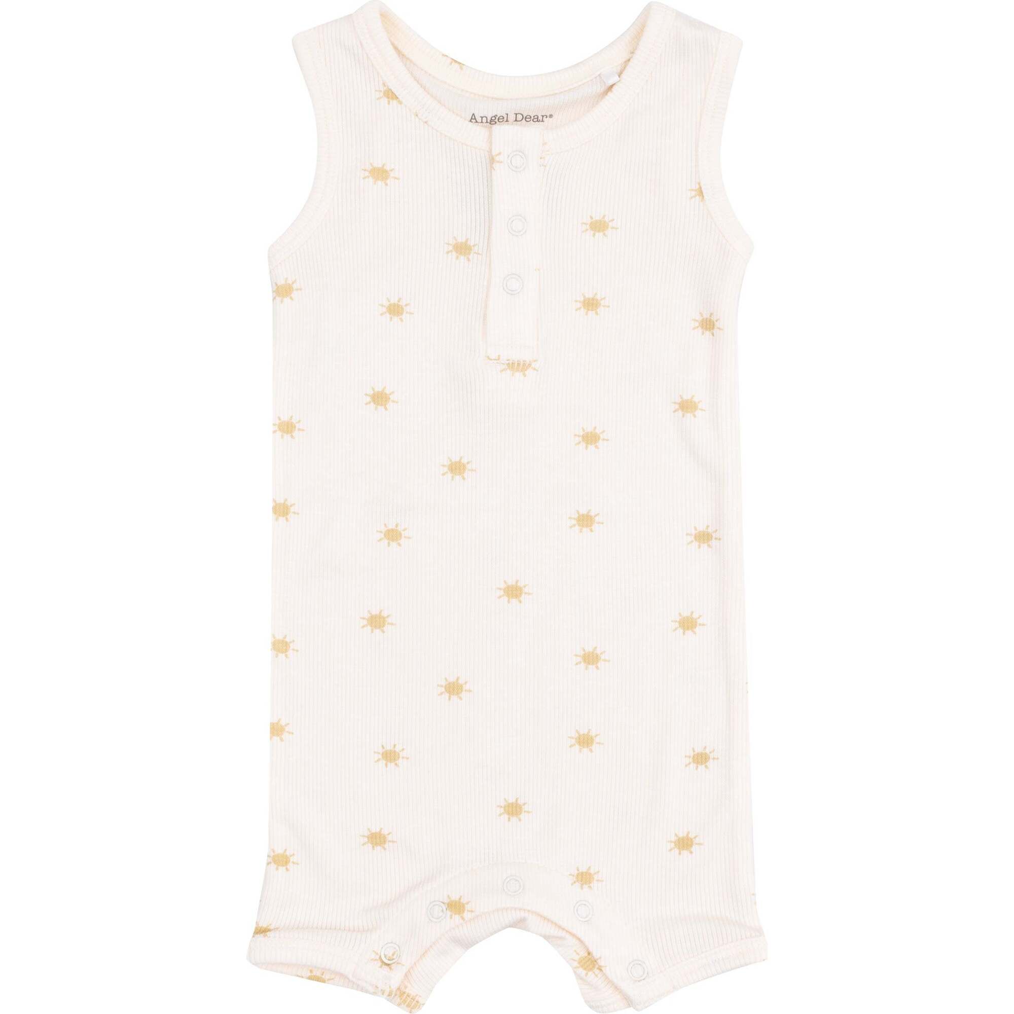 Sleeveless Shortie Romper, Simple Suns - Rompers - 1