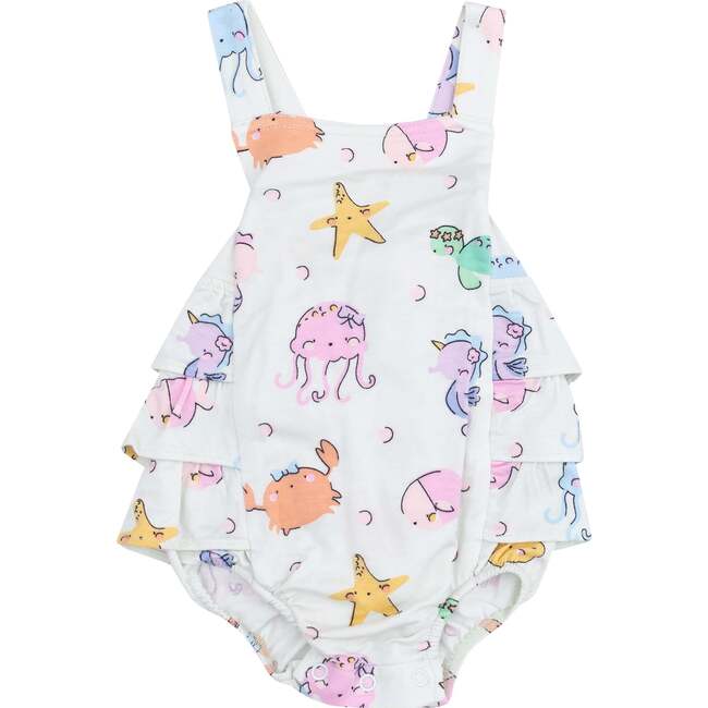 Ruffle Sunsuit, Cute Sea Creatures