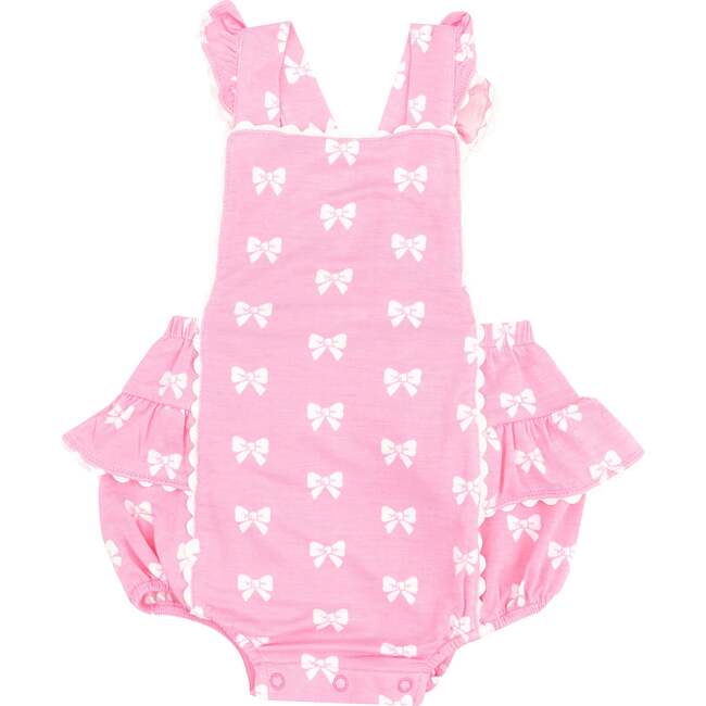 Ric-Rac Ruffle Sunsuit Bows - Rompers - 1