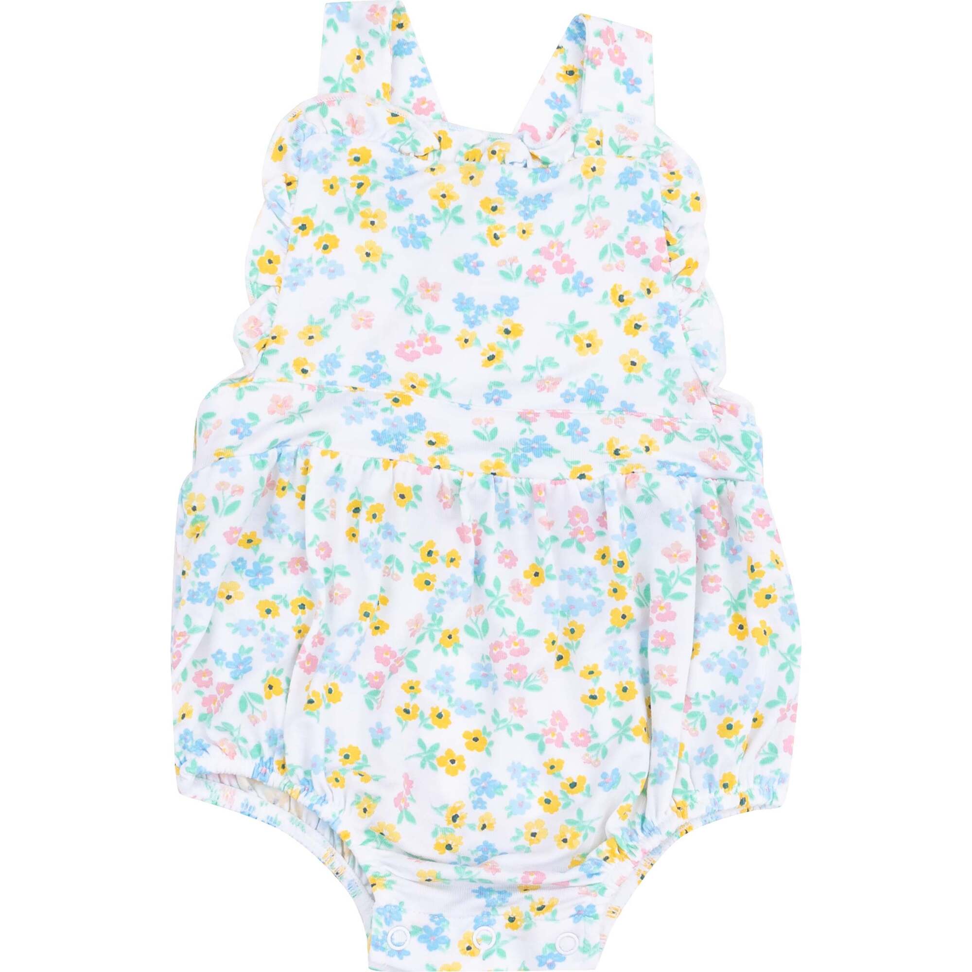 Ruffle Bubble, Caroline's Calico - Rompers - 1