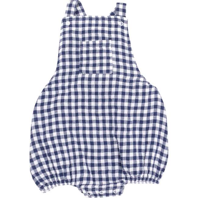 Pocket Sunsuit, Navy Gingham