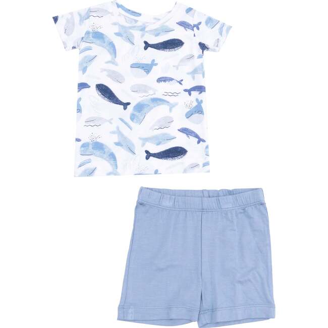 Loungewear Short Set Whales