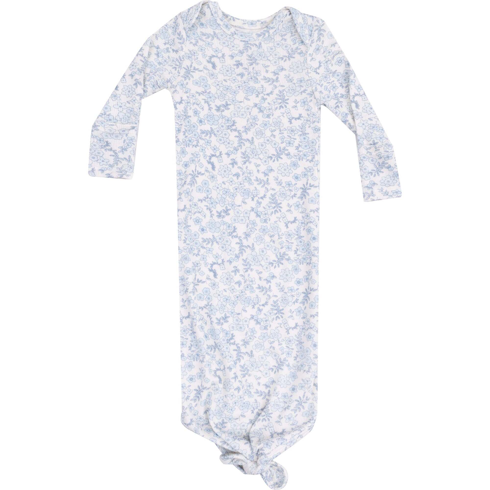 Knotted Gown Calico Floral - Nightgowns - 1