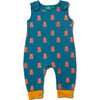 Teddy Bears Everyday Dungarees, Blue - Pants - 1 - thumbnail