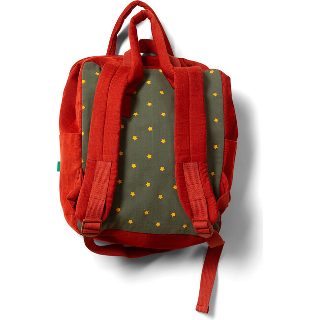 Yellow Stars Kids Ready For Adventure Backpack, Green - Backpacks - 2