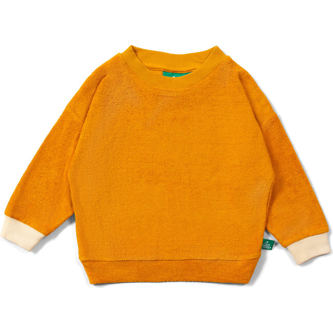 Gold Towelling Jumper, Gold