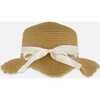 Straw Hat, Natural - Hats - 1 - thumbnail
