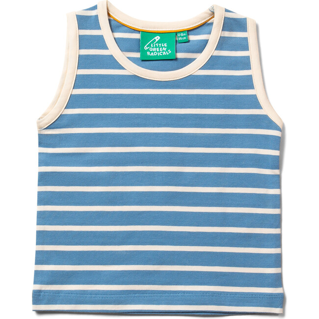 Blue Organic Vest Set 3 Pack, Multi - Vests - 2