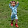 Blue Whales UPF 50 Recycled Sunsafe Sunsuit, Blue - Rash Guards - 3
