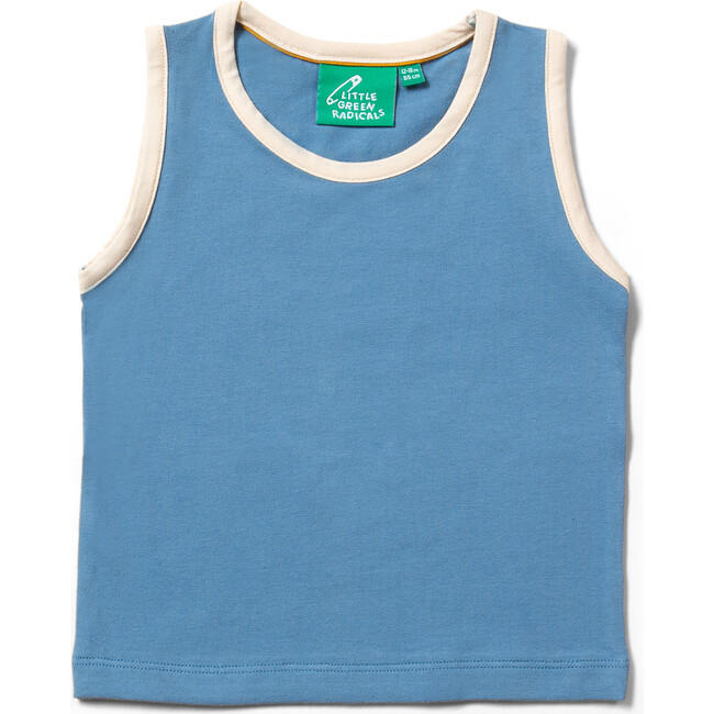 Blue Organic Vest Set 3 Pack, Multi - Vests - 3