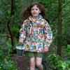 Flora and Fauna Waterproof Raincoat, Multi - Raincoats - 4