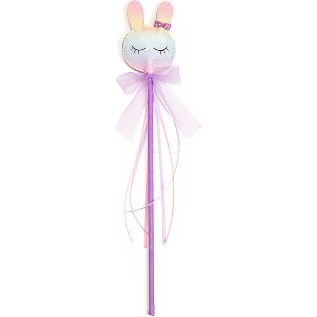 Pastel Rainbow Easter Bunny Wand, Multi