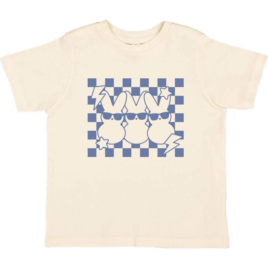Peeps Squad Easter Short Sleeve T-Shirt, Natural - T-Shirts - 1
