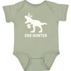 Egg Hunter Easter Short Sleeve Bodysuit, Sage - Onesies - 1 - thumbnail