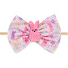 Coquette Easter Bunny Tulle Bow Baby Headband, Multi - Headbands - 1 - thumbnail