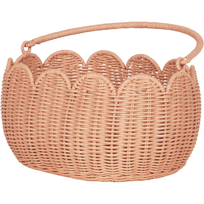 Petal Basket, Seashell Pink - Storage Baskets - 4