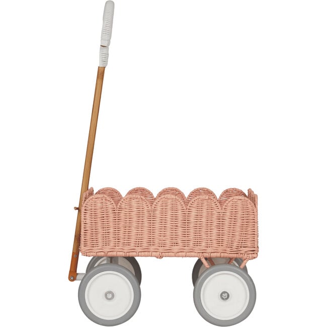 Petal Wonder Wagon, Seashell Pink - Push & Pull - 3