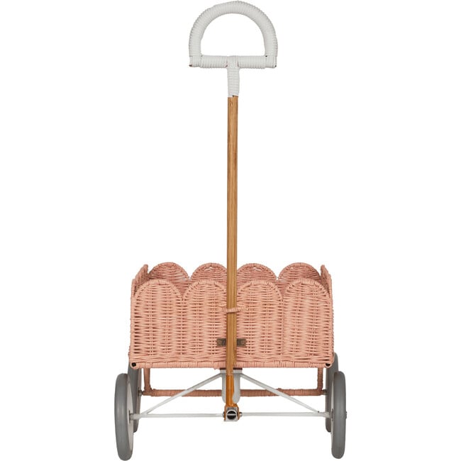 Petal Wonder Wagon, Seashell Pink - Push & Pull - 5