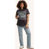 The Groove Tee, Washed Black - T-Shirts - 2