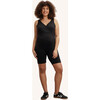 Stretch & Support Romper, Black - Rompers - 1 - thumbnail