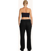 Super Soft  Rib Pant, Black - Pants - 4