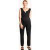 Romy Utility Jumpsuit, Black - Shorts - 1 - thumbnail